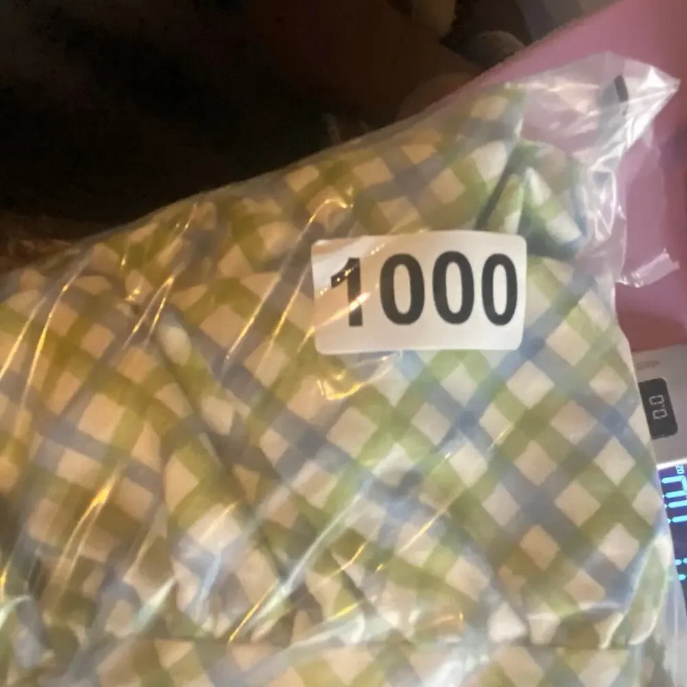 Laura Ashley  Pillowcase European & 13 x 13‎ Blue & Green Plaid Country